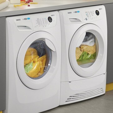 Laundry in washing machines