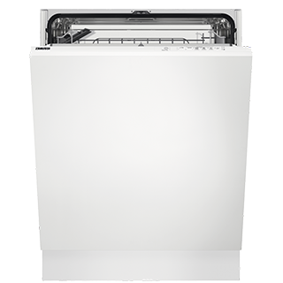 zanussi integrated dishwasher fitting instructions